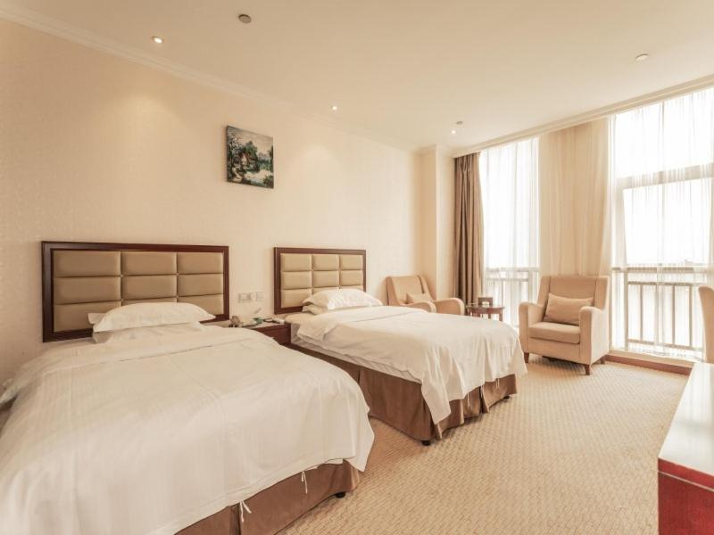 Greentree Inn Zhejiang Shaoxing Keqiao Xingyue Road Zhongqing Building Business Hotel Exterior foto