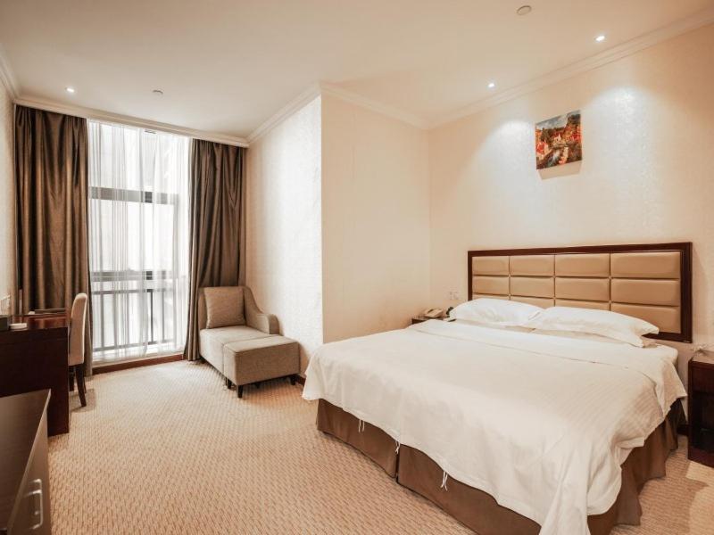 Greentree Inn Zhejiang Shaoxing Keqiao Xingyue Road Zhongqing Building Business Hotel Exterior foto